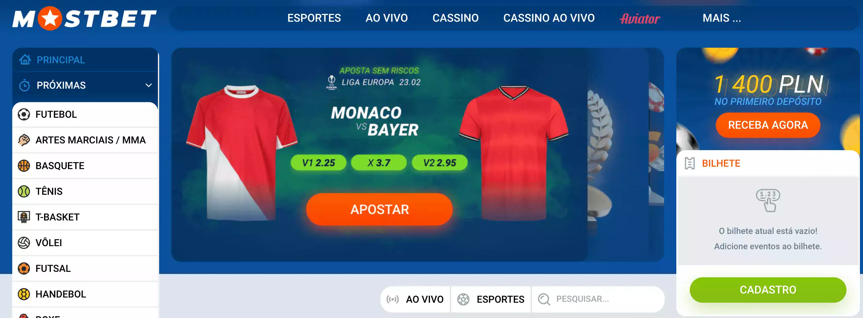 cassino MostBet